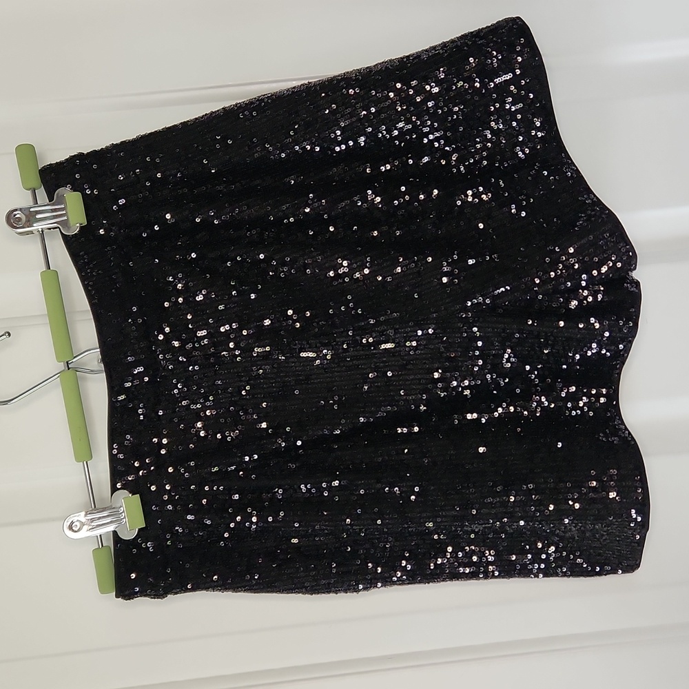 Express sequin shorts black - Picture 5 of 5